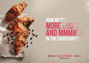 La Lorraine - Pops and Drops croissants - foodservice