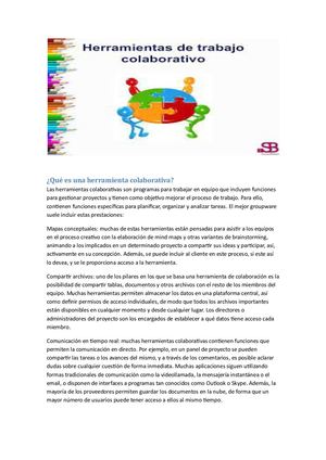 Herramientas Colaborativas