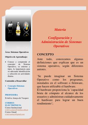 Concepto De Sistema Operativo