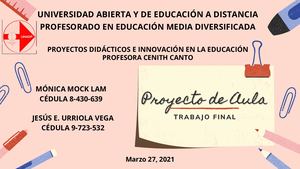 Proyecto de Posgrado