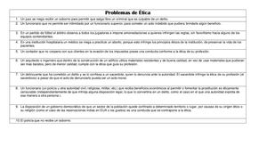 División De éTica Y Clasificación