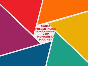 Presentacion Covid Ceip Humanista Mariner