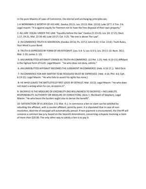 The Pure Maxims Of Laws Of Commerce