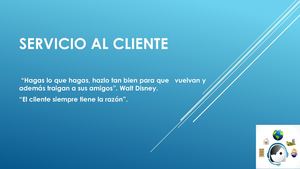 Servicio Al Cliente 1