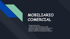 MOBILIARIO COMERCIAL