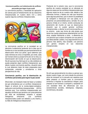 Convivencia Pacífica