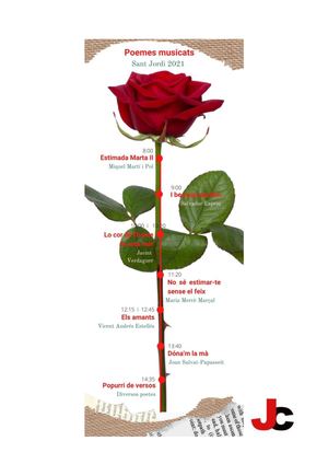 Poemes Musicats Sant Jordi 2021