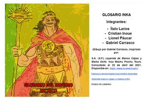 Glosario Inka Para Calameo - Grupo 1 Organización Política