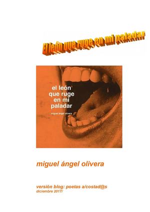 EL LEÓN QUE RUGE EN MI PALADAR