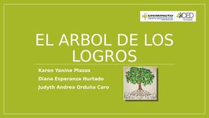 El Arbol De Los Logros