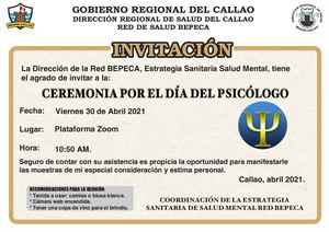 Dia del Psicólogo Bepeca 2021