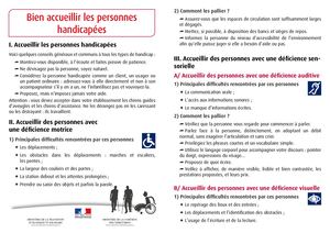Annexe 2 Bien Accueillir Les Personnes Handicapées