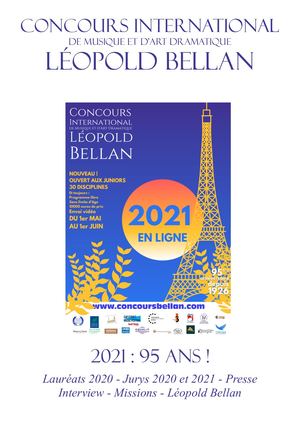 Dossier Concours Bellan 2021