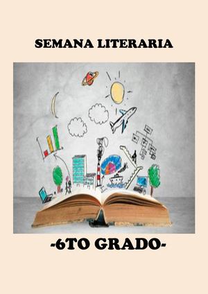 Semana Literaria 6to - Cartas para Ágata