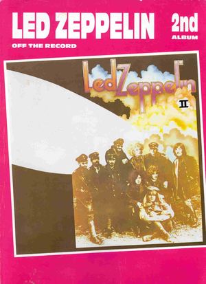 Guitar Tab Book Led Zeppelin Ii(bass,guitar,vocal,drum)