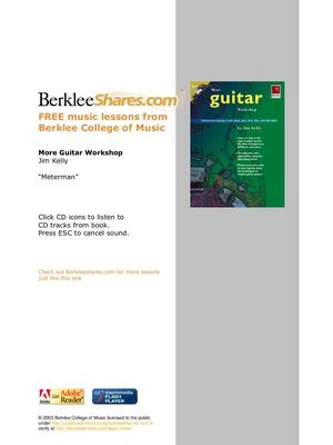 Berklee Meter Studies Guitar