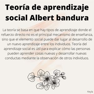 Teoria Del Aprendizaje Social Albert Bandura (1)