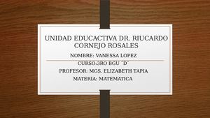 Resumen De Inecuaciones 3RO D