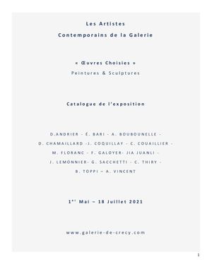 Les Artistes Contemporains De La Galerie