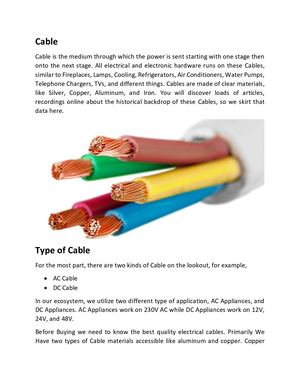 Best Cable In Bangladesh