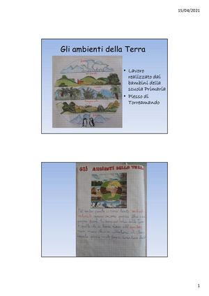 Gli Ambienti Della Terra