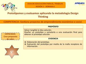 SEMANA 6- 2021- 5°EPT- ELABORAMOS Y EVALUAMOS EL PROTOTIPO APLICANDO LA MDT