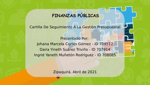 Actividad 9 Cartilla Final Finanzas Públicas