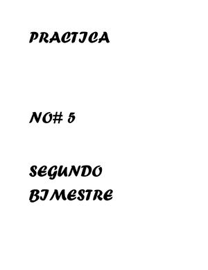Practica No 5
