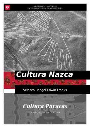 Trabajo Velazco Rangel Edwin Franks Cultura Paracas Y Nazca
