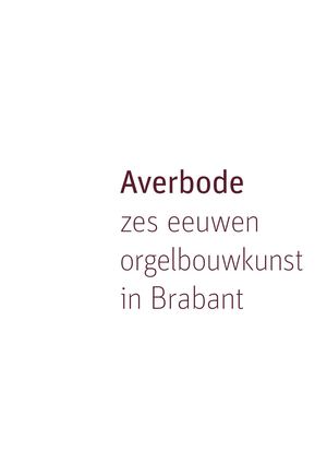 Averbode — Livre 01