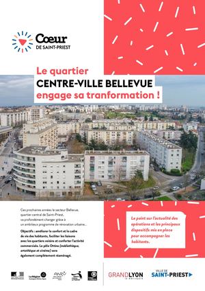 Nouveau projet urbain Centre-ville Bellevue