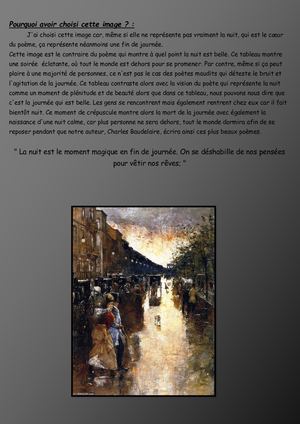 9. Page 2 Fin De La Journée Baudelaire