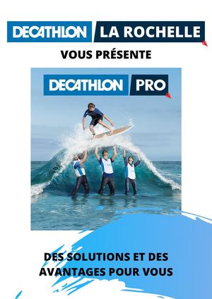 Decathlon Pro comment commander ?