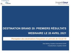 Inspektour Db20 Document Webinaire Perception Des Destinations Francaises En Periode De Covid 19