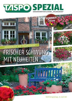 TASPO Spezial Pelargonien 2021