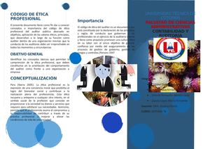 Código De ÉTica Profesional