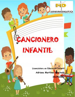 Cancionero De Practica De Observación