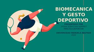 Biomecanica Y Gesto Deportivo