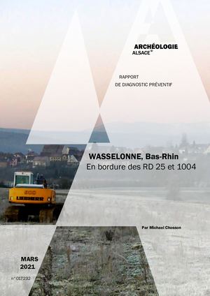 WASSELONNE, En bordure des RD 25 et 1004 (d)