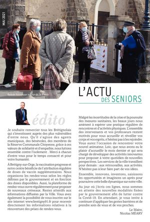 L'actu Des Seniors (Mai 2021)