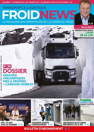 FROID NEWS N°07 - FÉVRIER 2016