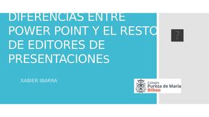 Diferencias Y Similitudes Entre Power Point Y El Resto De Programas De Presentación Online