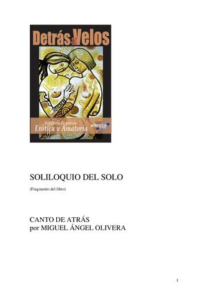 Soliloquio Del Solo