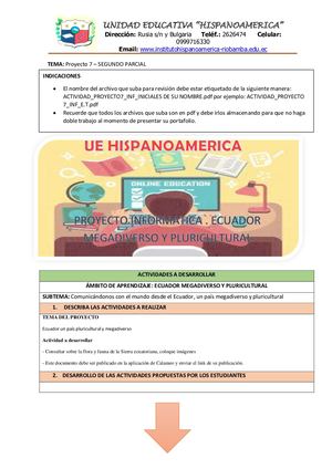 FLORA Y FAUNA DE LA SIERRA ECUATORIANA