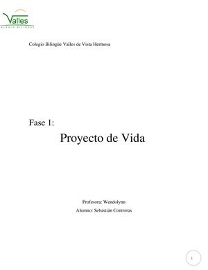 Proyecto de vida Sebastián Contreras