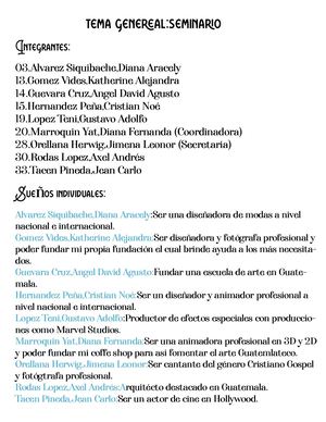 Tema grupal investigación