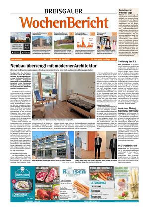 Breisgauer-Wochenbericht