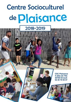 Plaquette 2018-2019, Collectif Plaisance