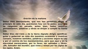 Oración De La Mañana