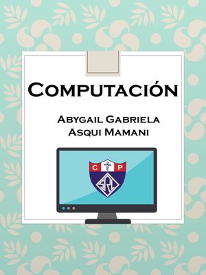 Cuaderno De Computo